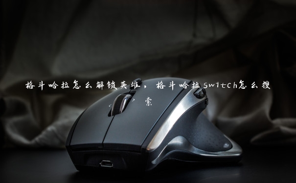 格斗哈拉怎么解锁英雄,格斗哈拉switch怎么搜索 格斗哈拉怎么解锁英雄,格斗哈拉switch怎么搜索