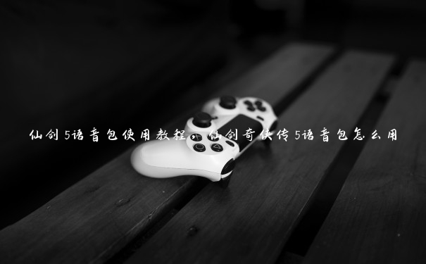 仙剑5语音包使用教程,仙剑奇侠传5语音包怎么用 仙剑5语音包使用教程,仙剑奇侠传5语音包怎么用