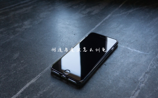 创造与魔法怎么训龟 创造与魔法怎么训龟