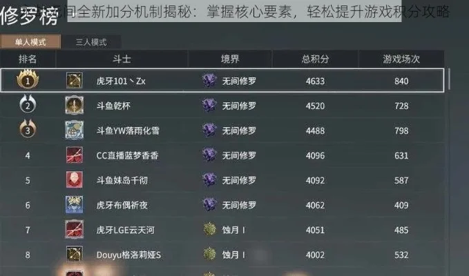 《永劫无间》快速升级攻略：多方法提升等级与战斗力