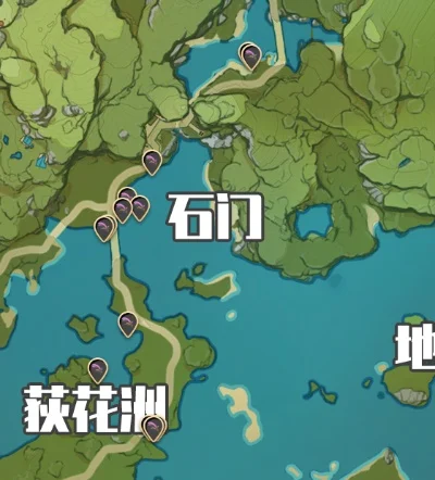 原神马尾采集路线攻略：石门荻花洲至望舒客栈高效路线指南