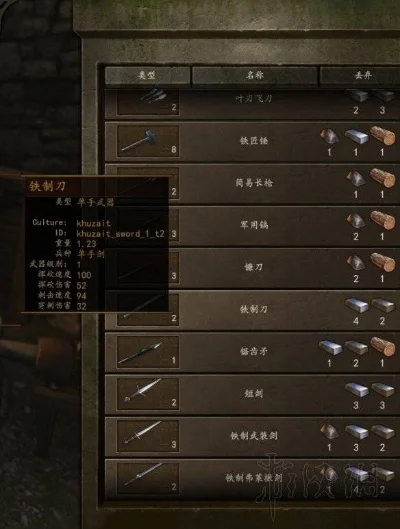 《骑马与砍杀2》木炭高效获取攻略：铁匠铺烧制、家族战争、任务活动奖励